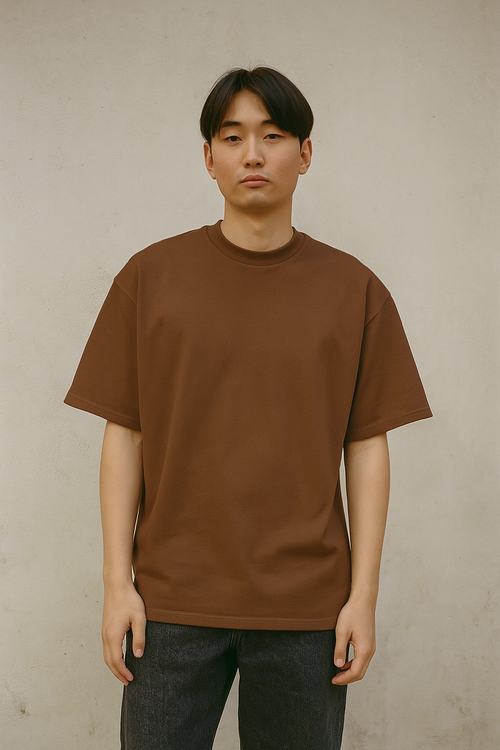 Espresso (Brown) - Oversize T-shirt
