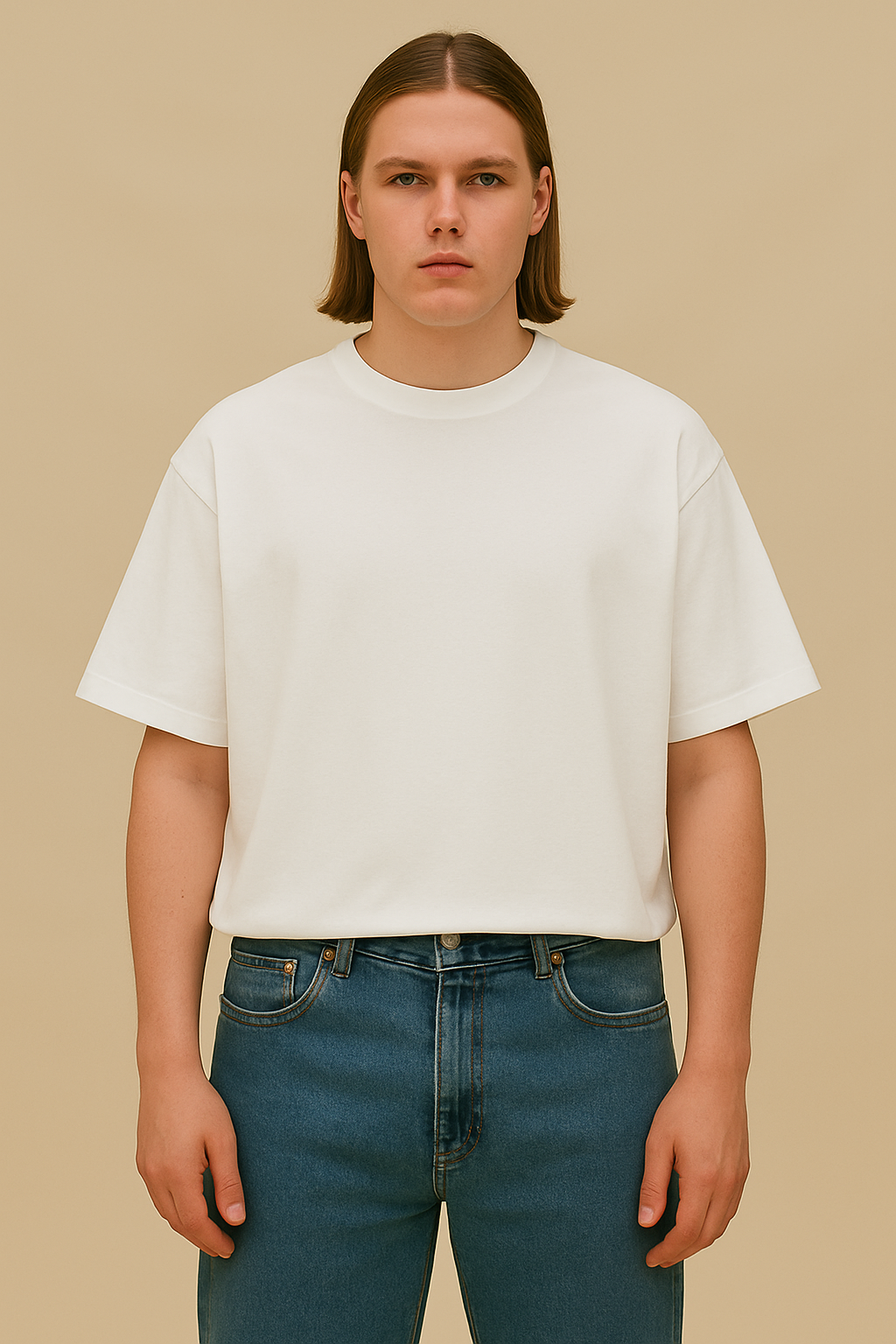 Soft White - Oversize T-shirt