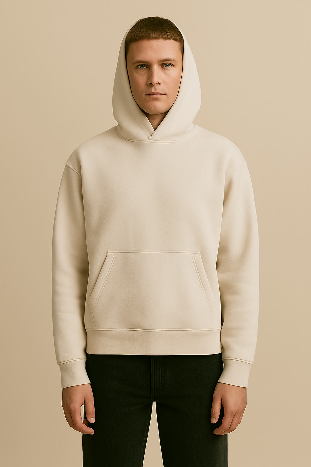 Hoodie - Nude