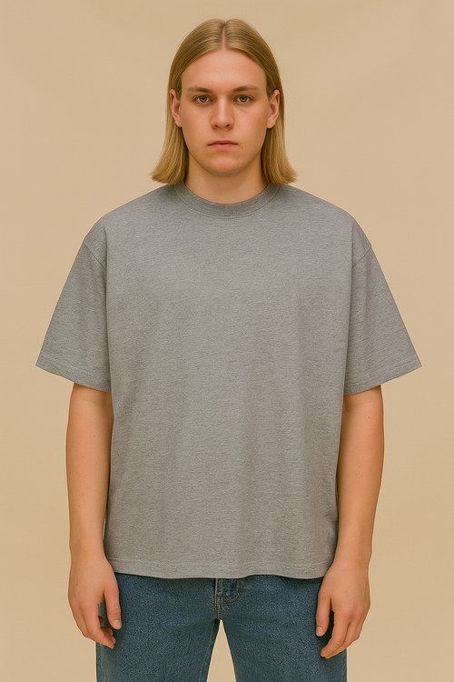 Ash Gray - Oversize T-shirt – Wilhelm Porell